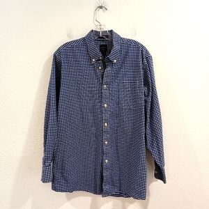 Dockers Battery Street Blue Check Shirt